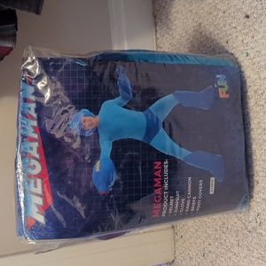 Mega Man Adult Costume Size XL